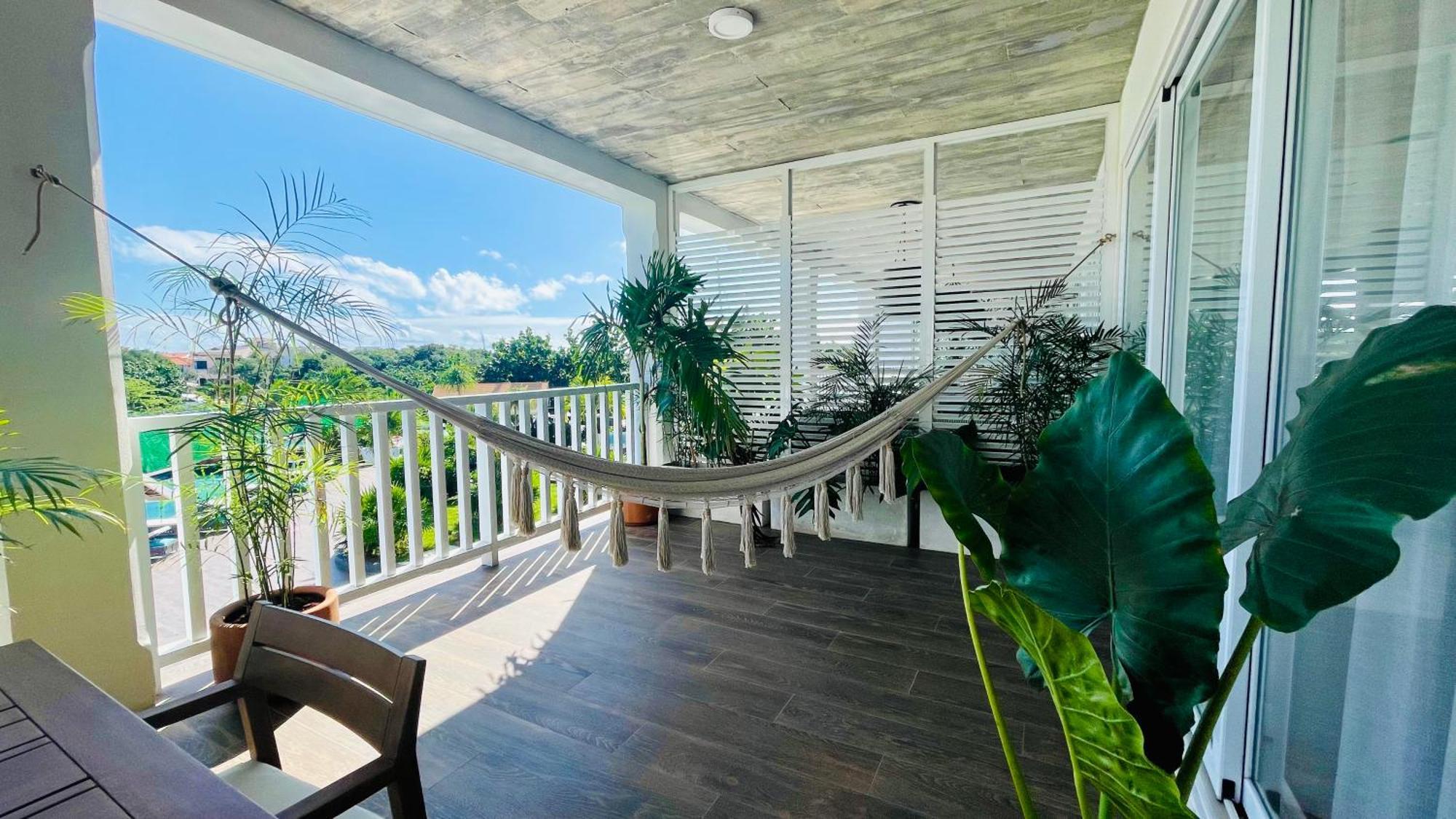 Appartamento Cozy Terrace @ Blue House Puerto Aventuras Esterno foto