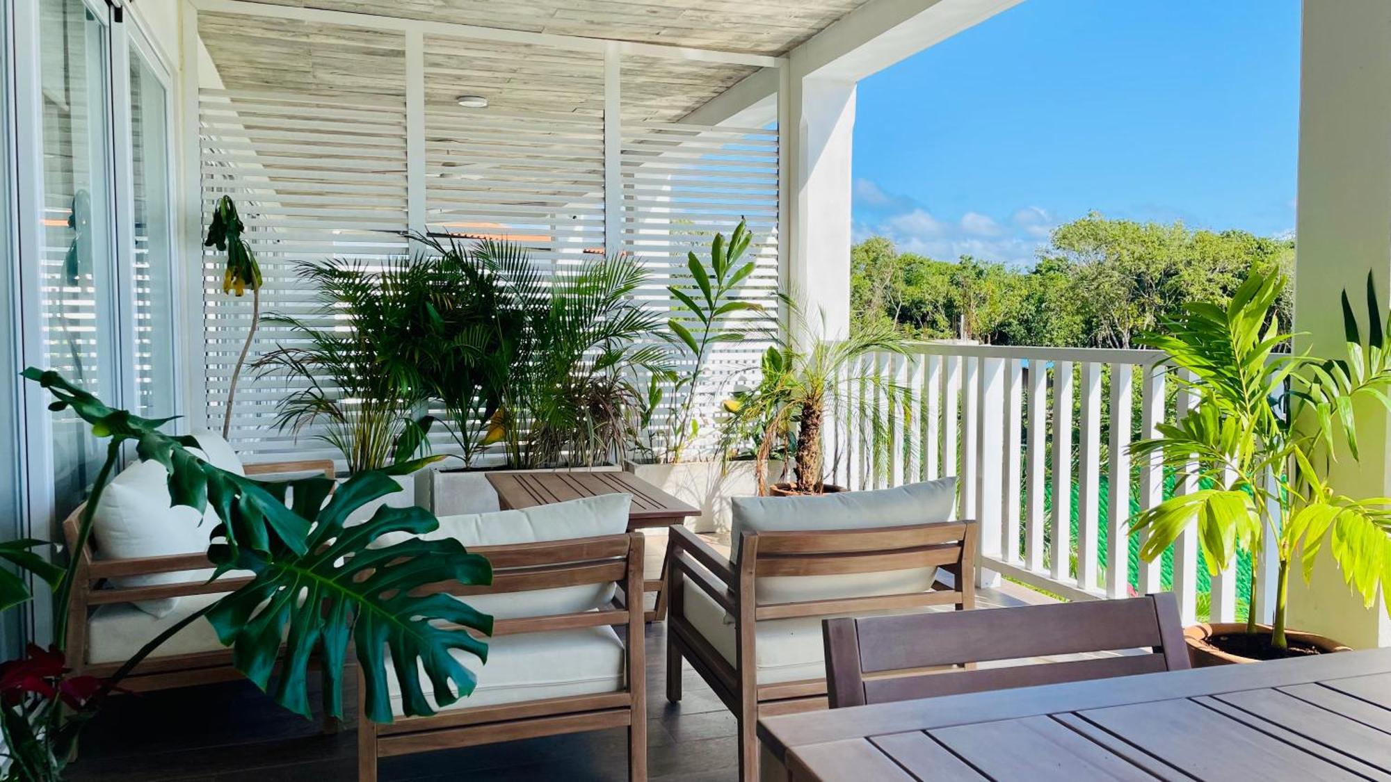 Appartamento Cozy Terrace @ Blue House Puerto Aventuras Esterno foto
